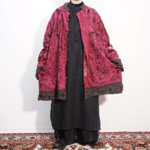 oversized special reversible embroidery & pattern jacket