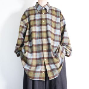 oversized special beautiful color check shirt