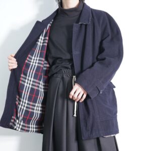 【Burberrys】nova check lining wool jacket