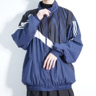 【adidas】old special switching nylon jacket