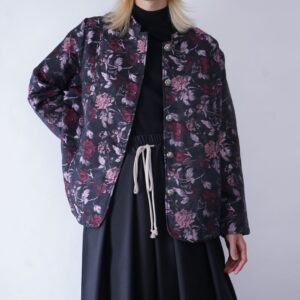 mode flower woven special jacket