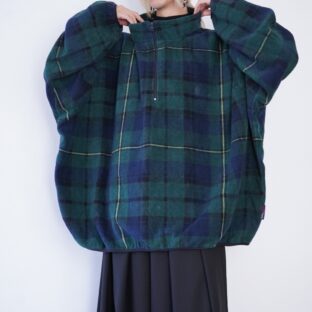 【NAUTICA】monster oversized 6X wide fleece pullover