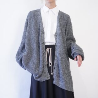 【KING SIZE】oversized 4XL TALL knit cardigan