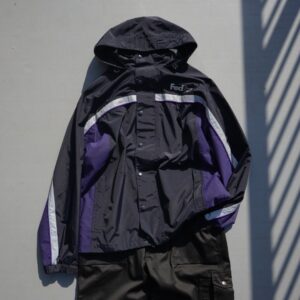 FedEx oversized reflector tape gimmick nylon jacket