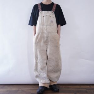 【Carhartt】oversized camel color real work “BORO” overalls