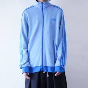 【adidas】rare color beautiful blue trefoil track jacket