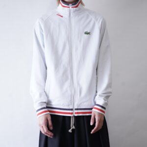 【LACOSTE】tricolor track jacket