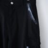 "ANARCHY" crush BORO long rope design techno pants
