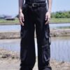 "ANARCHY" fade spray "BORO" custom tech pants