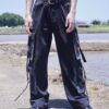 "ANARCHY" fade spray "BORO" custom tech pants