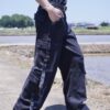 "ANARCHY" fade spray "BORO" custom tech pants