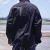 "銀箔ANARCHY" silver foil denim shirt jacket