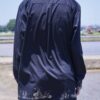 "銀箔ANARCHY" metallic silver foil remake shirt