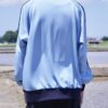 "CHINA × SPORTS" blue × pink China track jacket