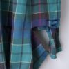 "BORO" green check hard crush BORO shirt