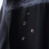 "ANARCHY × ラインストーン" star motif BORO custom shirt