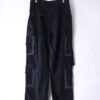 "ANARCHY" fade spray "BORO" custom crush tech pants