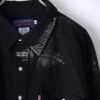 "銀箔ANARCHY" silver foil denim shirt jacket