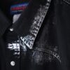 "銀箔ANARCHY" silver foil denim shirt jacket