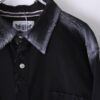 "ANARCHY × ラインストーン" cross motif BORO custom shirt