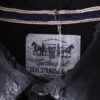"ANARCHY × ラインストーン" cross motif BORO custom shirt