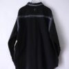 "ANARCHY × ラインストーン" cross motif BORO custom shirt