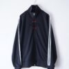 "CHINA × SPORTS" black × red China track jacket