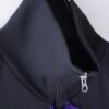 "CHINA × SPORTS" black × purple China track jacket