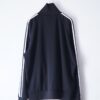 "CHINA × SPORTS" black × purple China track jacket