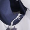 "CHINA × SPORTS" gray × navy China track jacket
