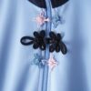 "CHINA × SPORTS" blue × pink China track jacket