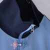 "CHINA × SPORTS" blue × pink China track jacket
