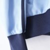 "CHINA × SPORTS" blue × pink China track jacket
