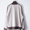 "CHINA × SPORTS" beige × blue China track jacket