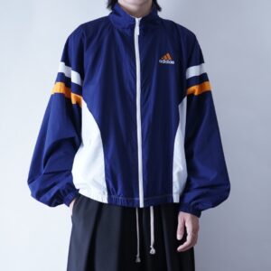 【adidas】short length poly jacket