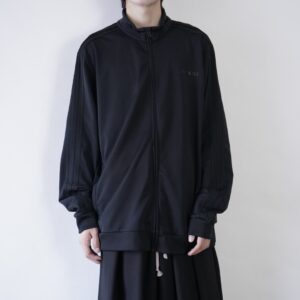 【adidas】black × black track jacket