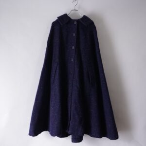 like night sky multi color nep design cloak coat