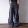 Y2K fade black baggy wide denim pants