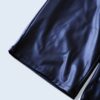 glossy fake leather wide cargo pants