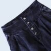 Y2K fade black baggy wide denim pants