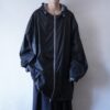 【KING SIZE】oversized rubber mods coat