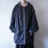 【KING SIZE】oversized rubber mods coat