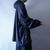 【KING SIZE】oversized rubber mods coat