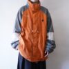 【Columbia】oversized orange × gray mountain parka