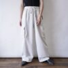 DEAD STOCK heather white sweat cargo pants