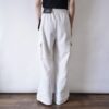 DEAD STOCK heather white sweat cargo pants