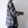 DEAD STOCK oversized heave nell check shirt