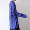 【DOCKERS】oversized beautiful blue acrylic cardigan