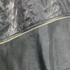 glossy silver switching blouson