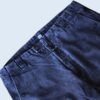 【MARITHE FRANCOIS GIRBAUD】blue velcro × black denim wide baggy shuttle pants